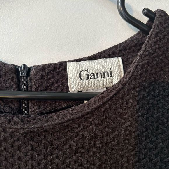 Ganni Woven Dress - Picture 2 of 2